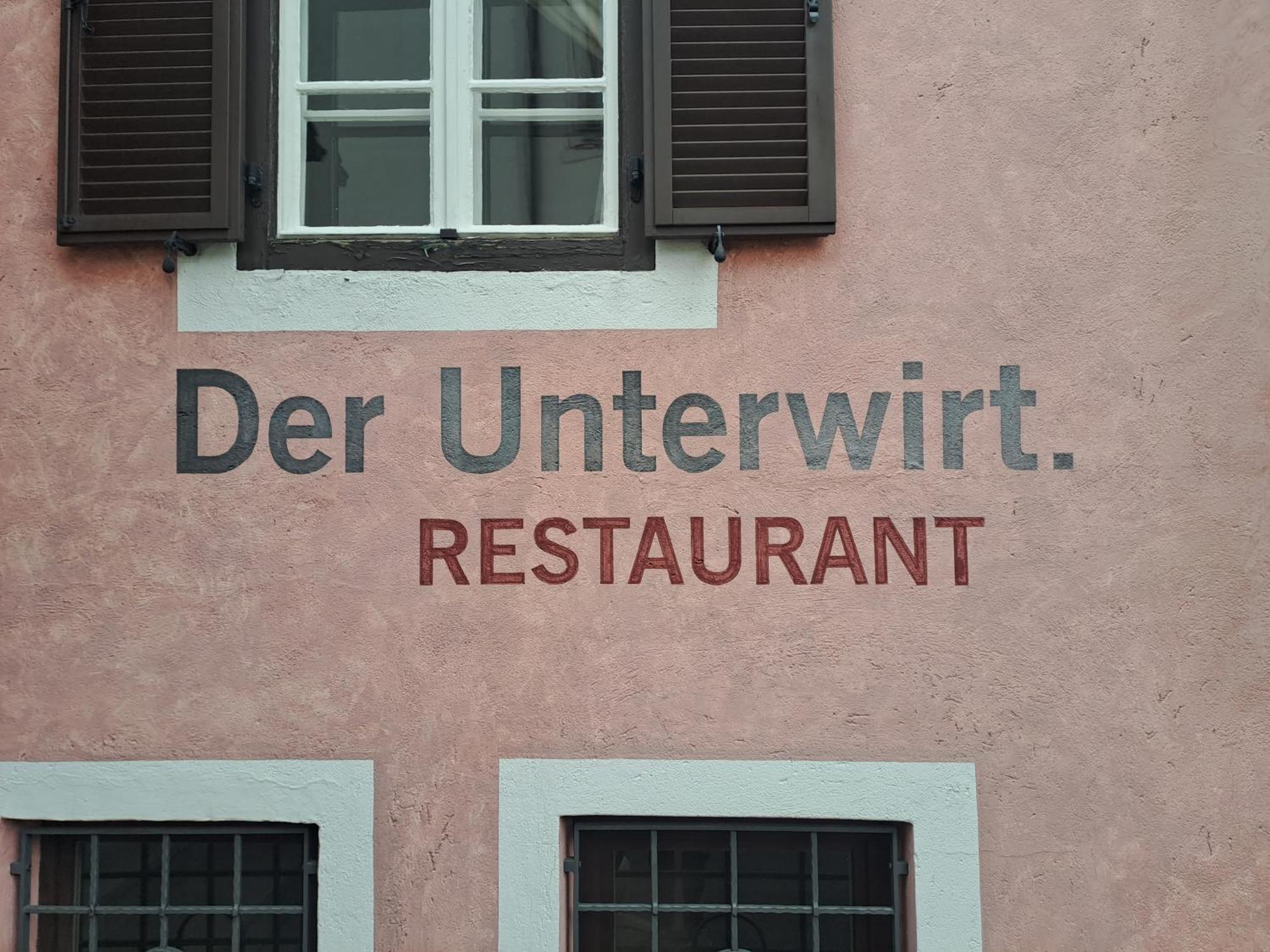 קיוזה Der Unterwirt Guesthouse And Restaurant מראה חיצוני תמונה